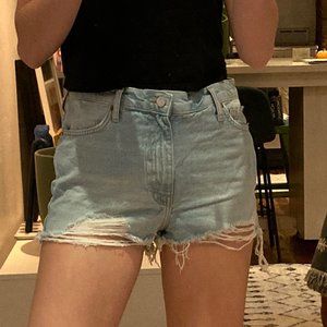 BDG girlfriend high-rise jean short